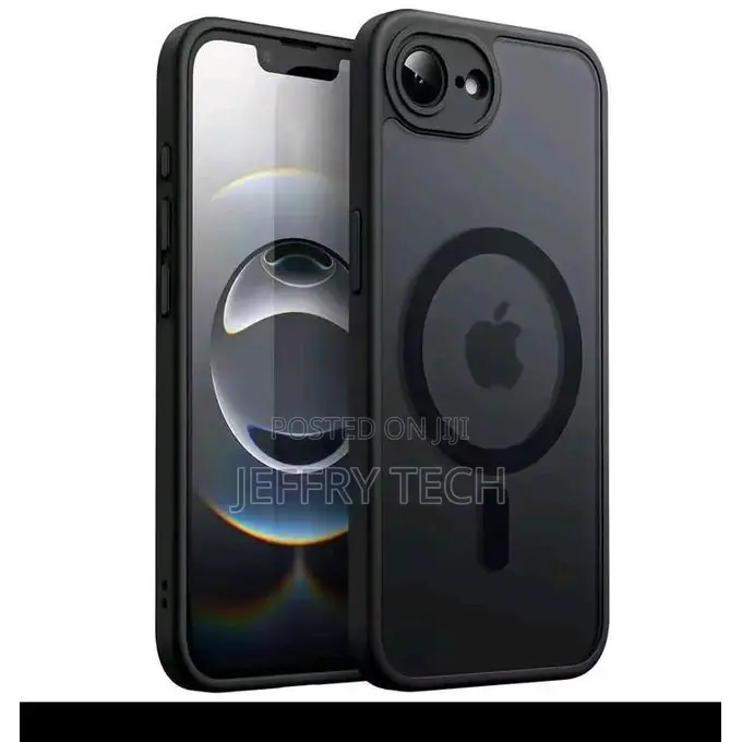 Matte Frosted Clear Case for iPhone 16e Magnetic Wireless Charge Shoc