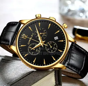 Crrju Chronograph Leather Gents Watch