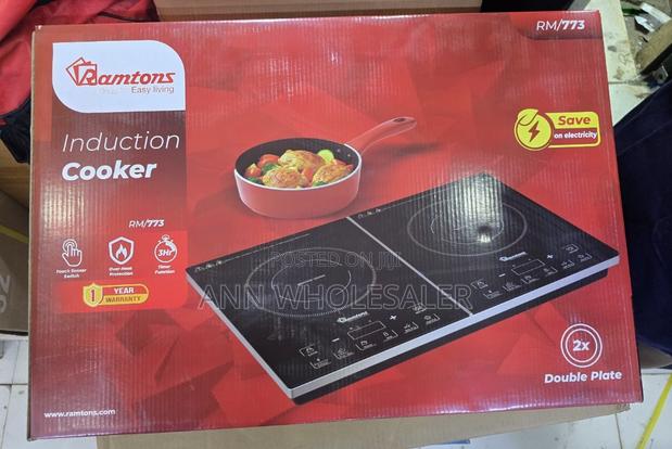 Ramtons Double Induction Cooker 2000W RM/773 - thumbnail 2