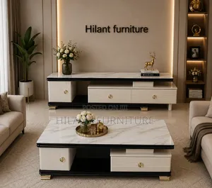 TV Stand and Coffee Table Set