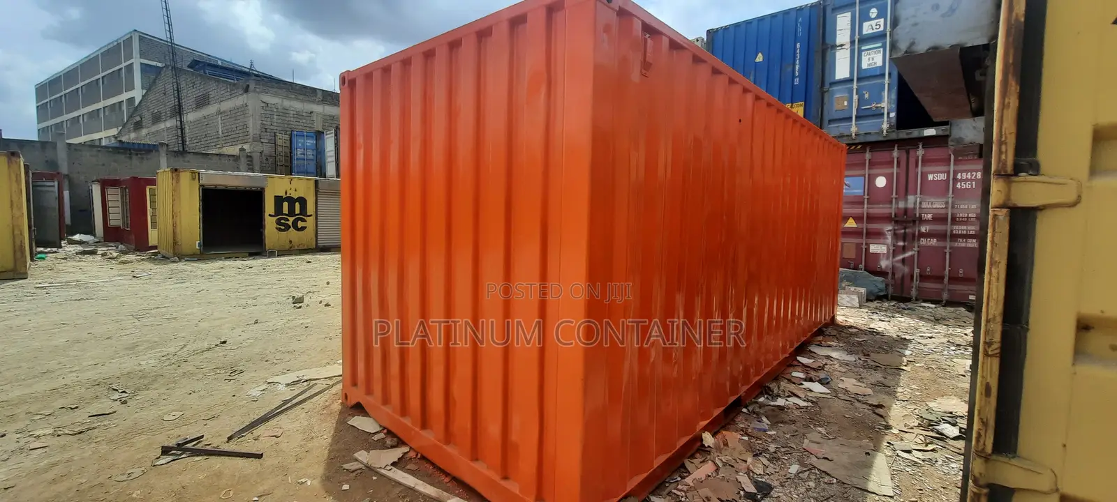 20FT Shipping Container Stalls Fabrication