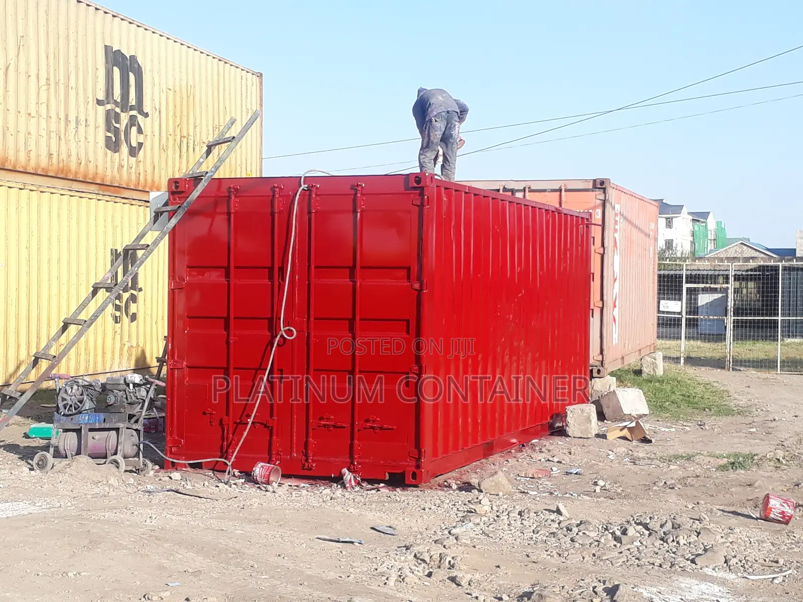 20FT Shipping Container Stalls Fabrication