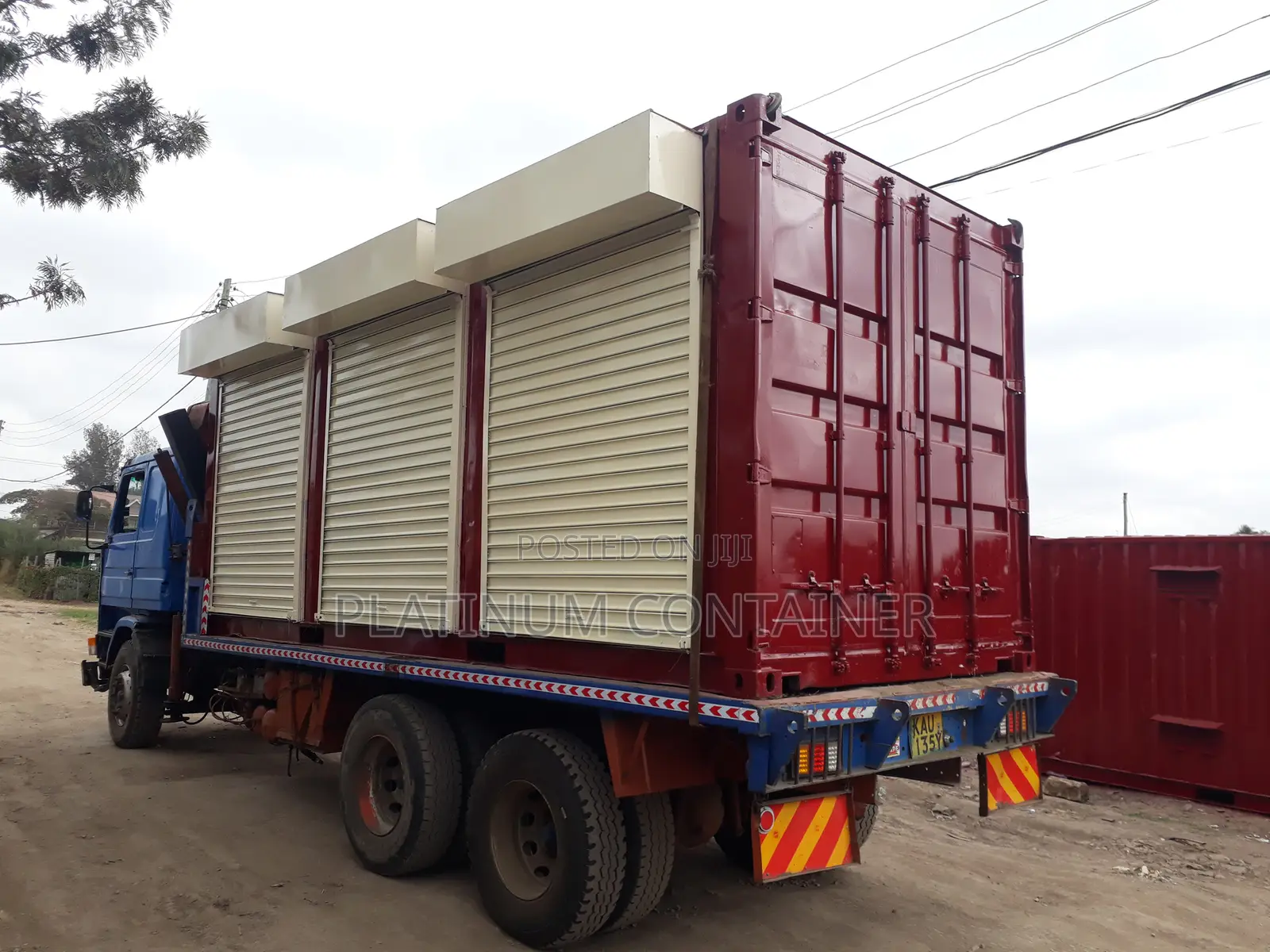 20FT Shipping Container Stalls Fabrication