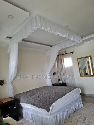Modern Mosquito Bedroom Ceiling Net Installation