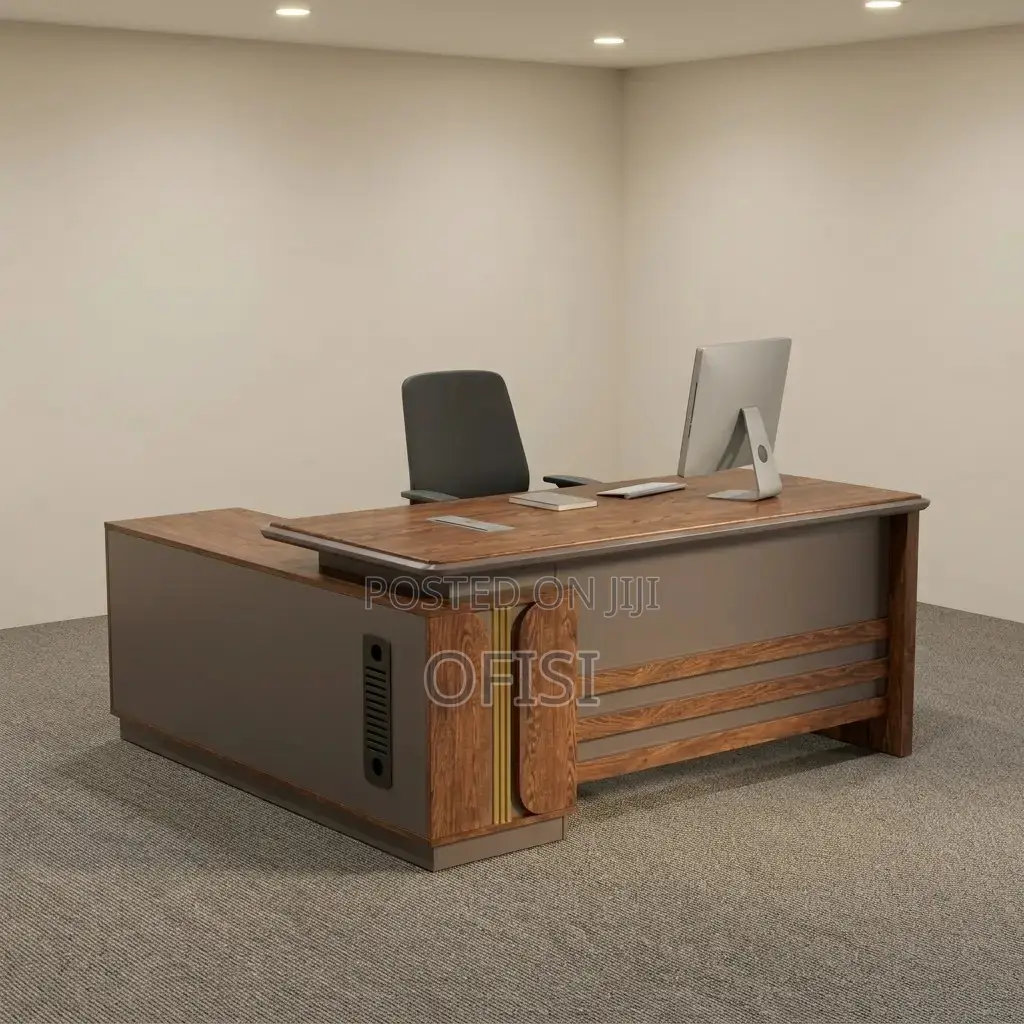 Office Desk; 1.8M Executive L-Shaped Boss Office Desk