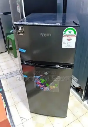 Von 138 Litres Double Door Refrigerator (3yr Warranty)