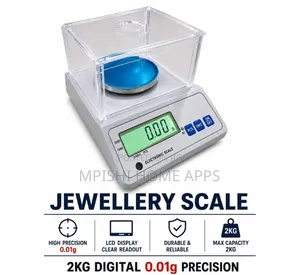 2KG Digital Jewellery Scale (0.01g Precision)