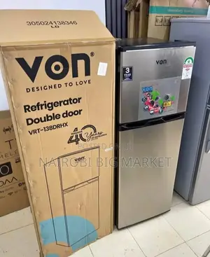 Von 138 L Fridge With Built in Lock and Key