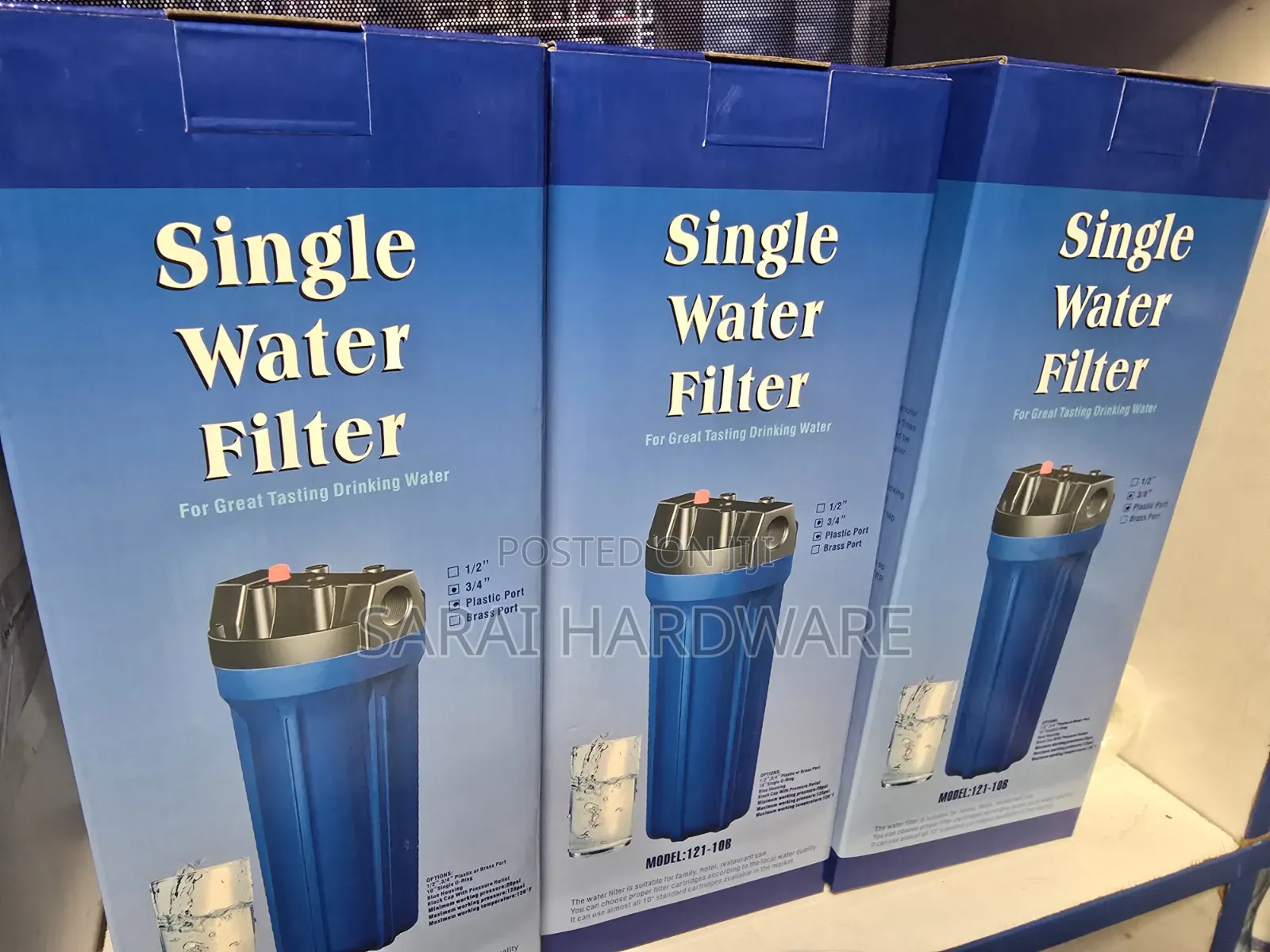 Single Water Filter