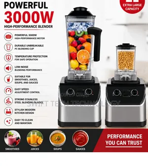 Commercial Blender Globalstar 3000 W Commercial Blender
