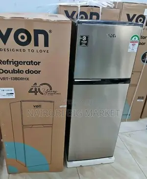 Von 138 L Fridge With Deep Utility Door Pockets
