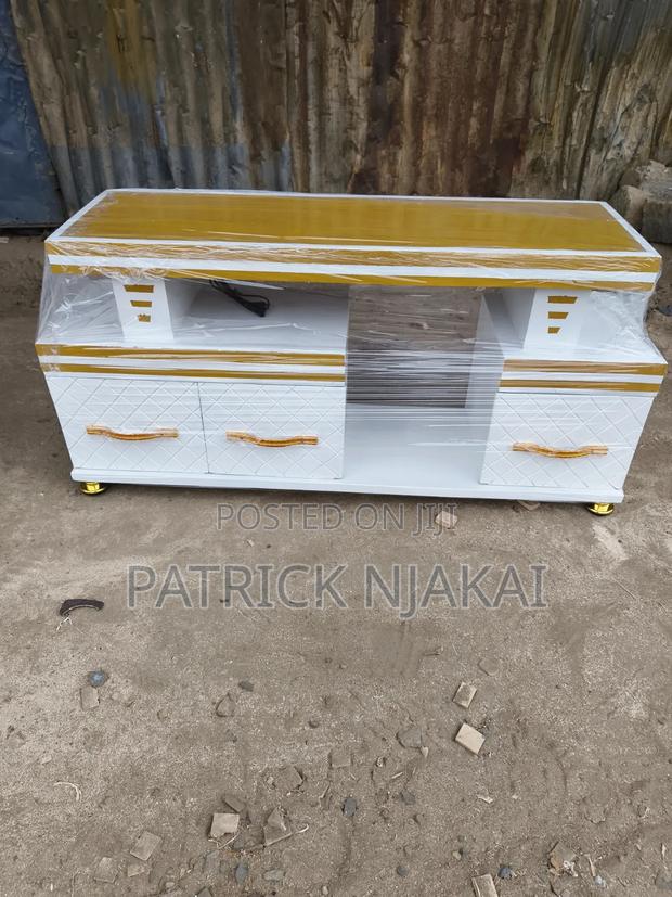 White TV Stand - thumbnail 4