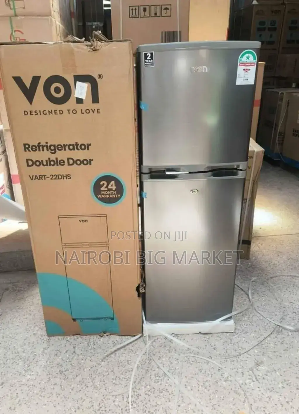 Low Power Consumption. Von 138 L Refrigerator
