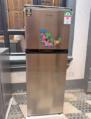 Size 453*1266*525 Von 138 Double Door Fridge