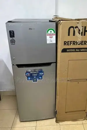 Mika 138 Litres Double Door Refrigerator Eco Friendly