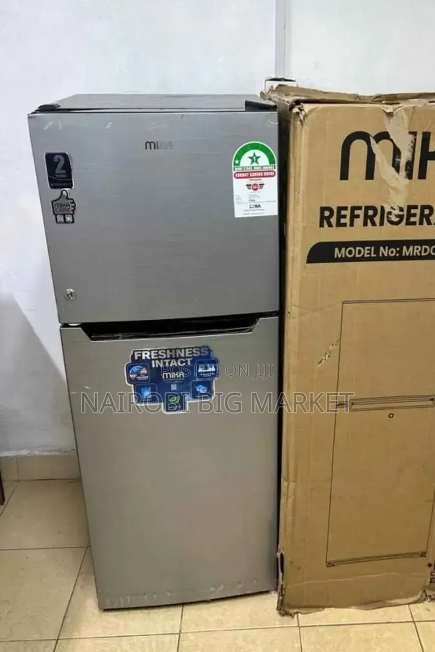Mika 138 Litres Double Door Refrigerator Eco Friendly