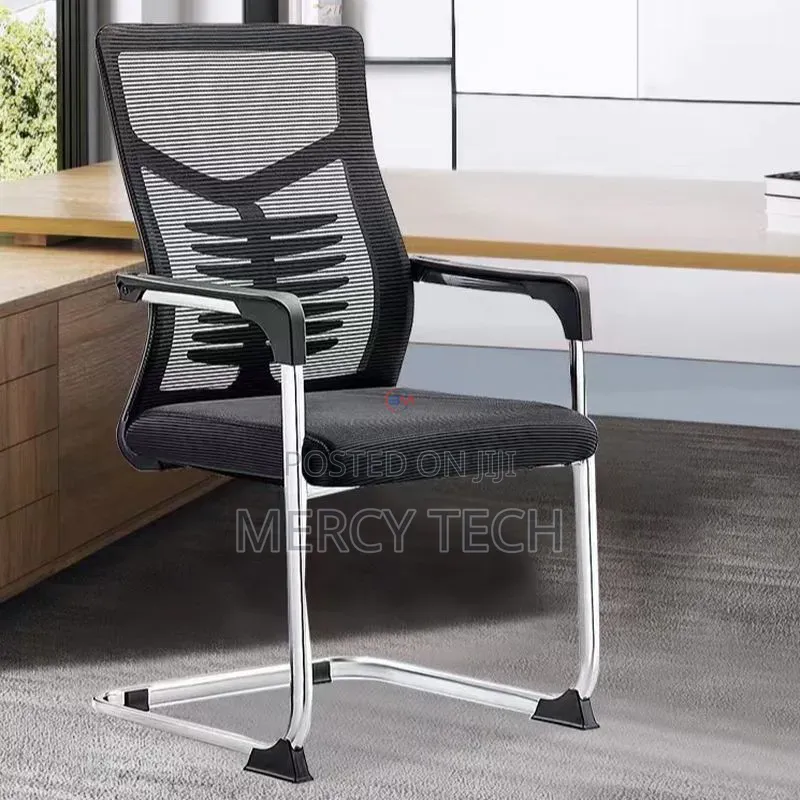Executive Secretarial Office Chair (Black)