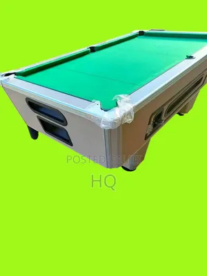 A Nice White Pool Table