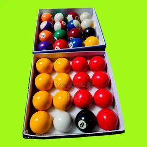 Balls Set Nice Yellow Red Numbered