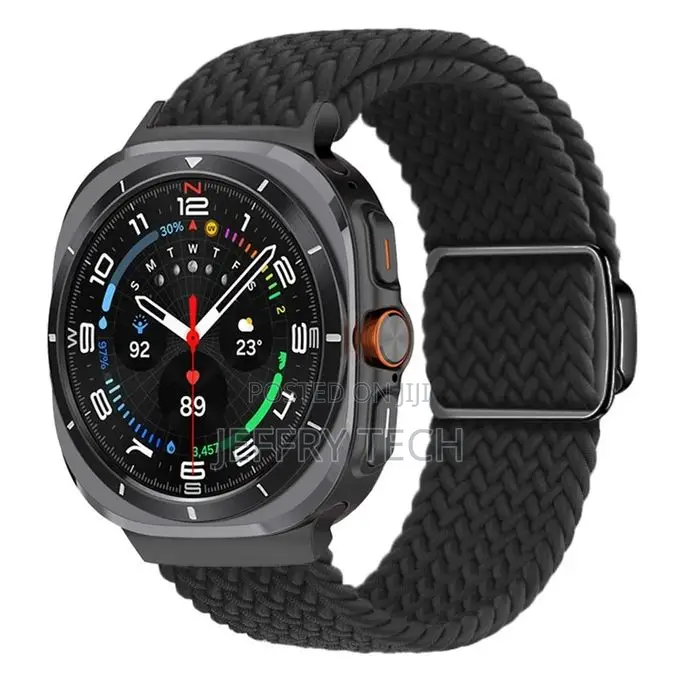 Samsung Galaxy Watch 7 Ultra Braided Straps With Magnetic Clasp 47mm