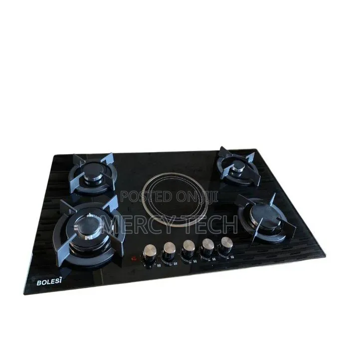 Bolesi Hob – 4 Gas + 1 Infrared Electric