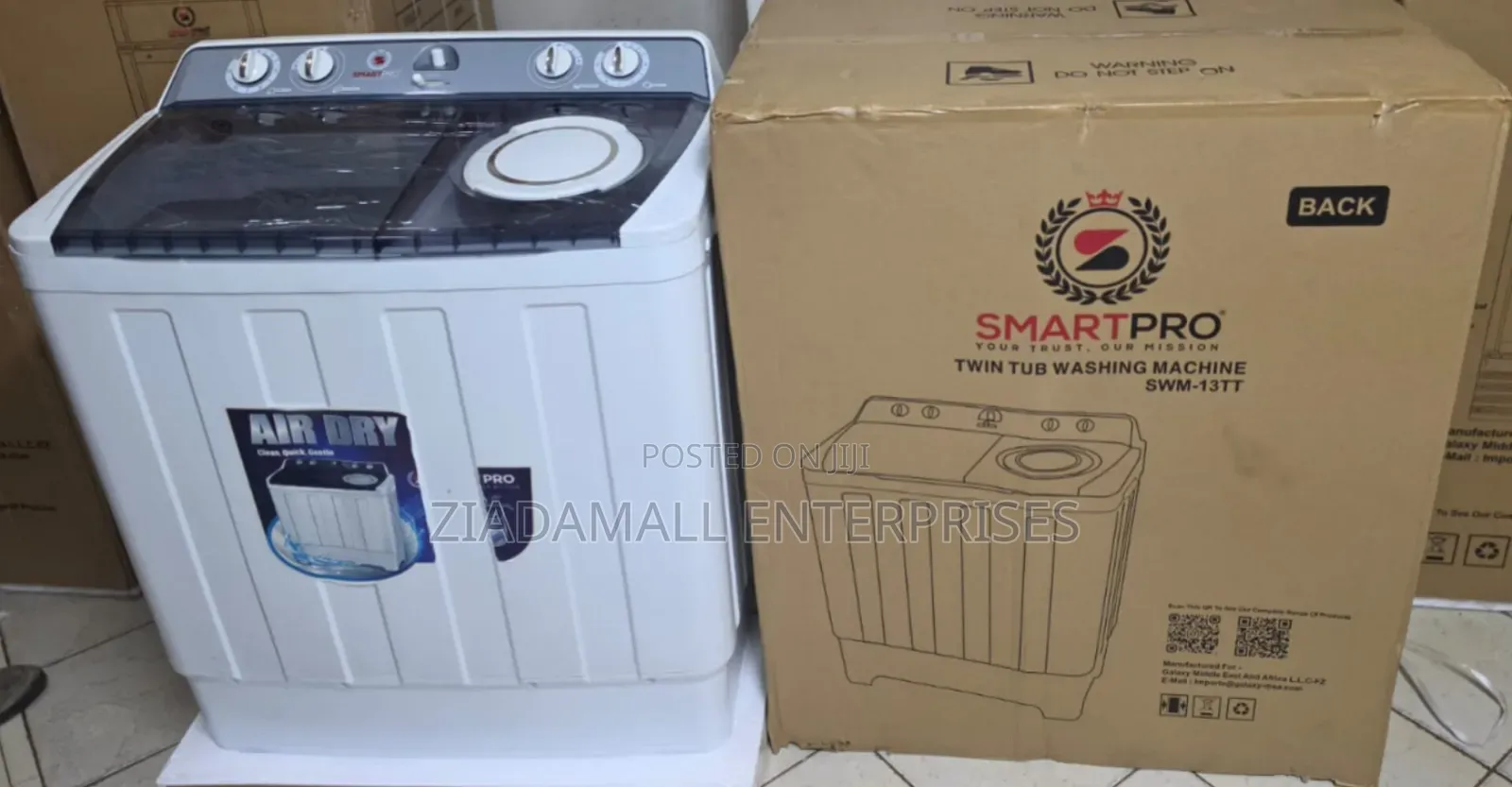 Smart Pro 10kgs Twin Tub Washing Machine