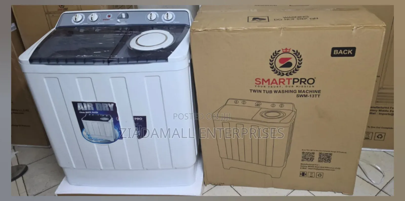 Smart Pro 10kgs Twin Tub Washing Machine