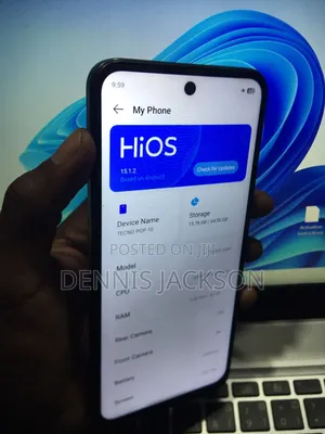 Tecno Pop 10 64 GB Gray