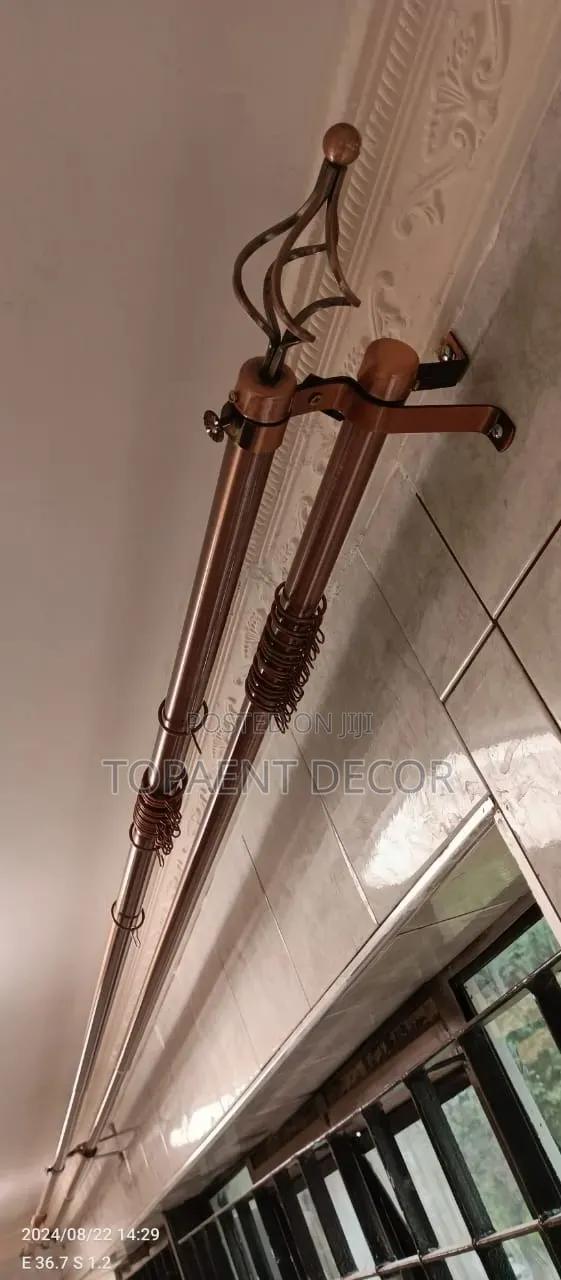 Quality Adjustable Curtain Rods and Installation