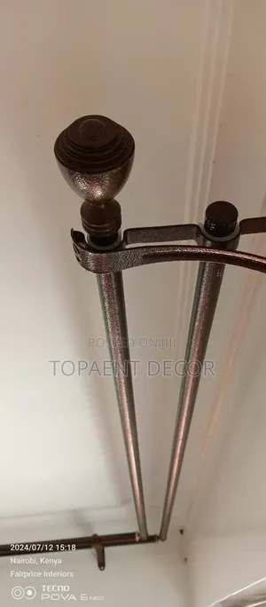 Fabricated Powder Coated Jua Kali Rods