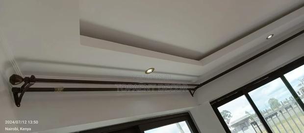 Strong Powder Coated Jua Kali Rods and Installation