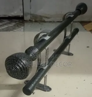 Locally Made Jua Kali Curtain Rods and Accessories