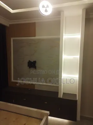 The TV Stands and Decorations