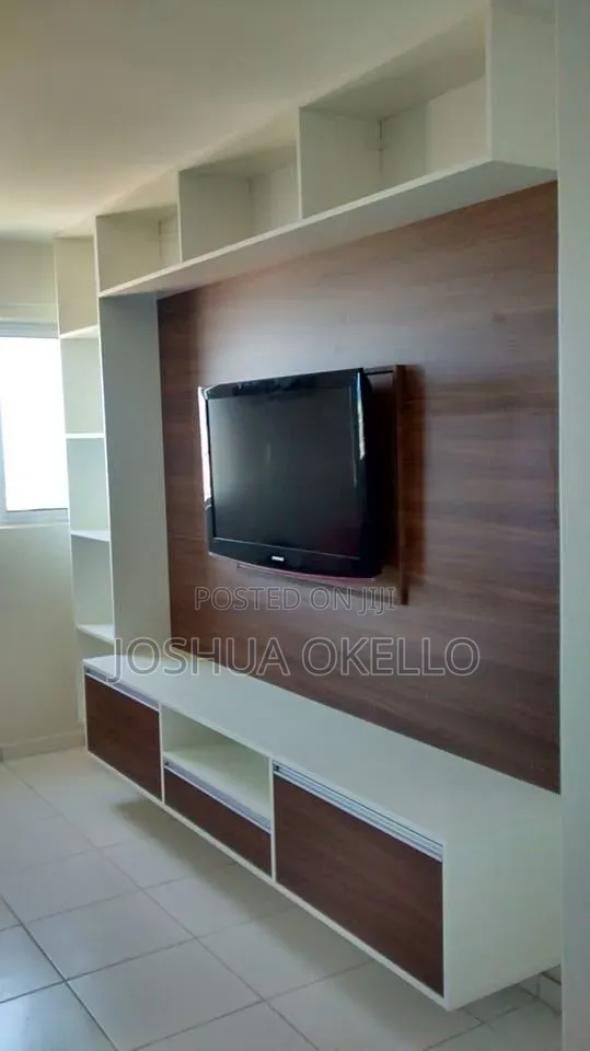 The TV Stands and Decorations