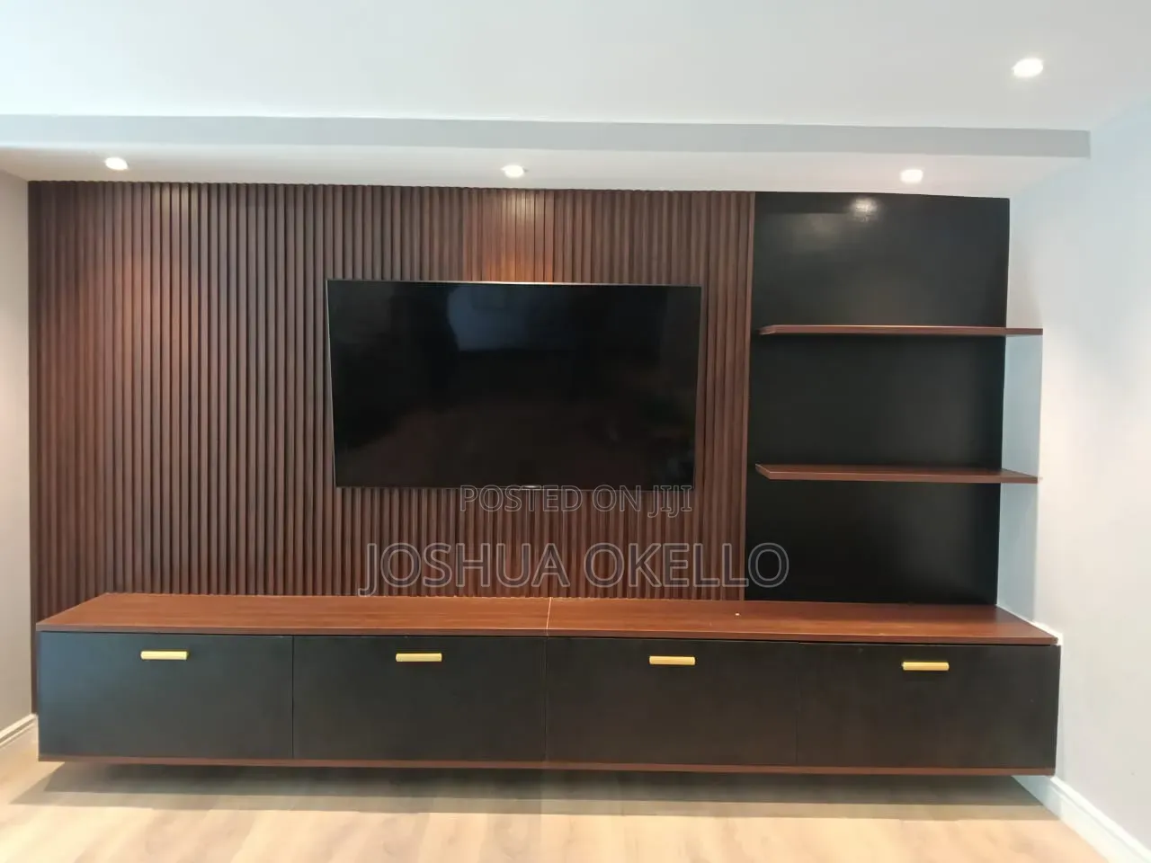The TV Stands and Decorations