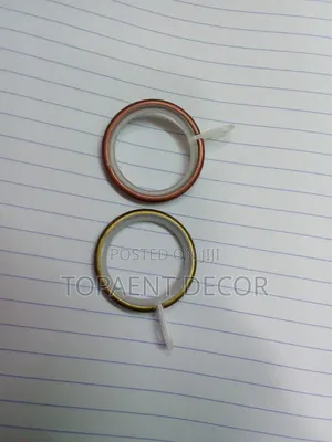 Brown Drapery Rings
