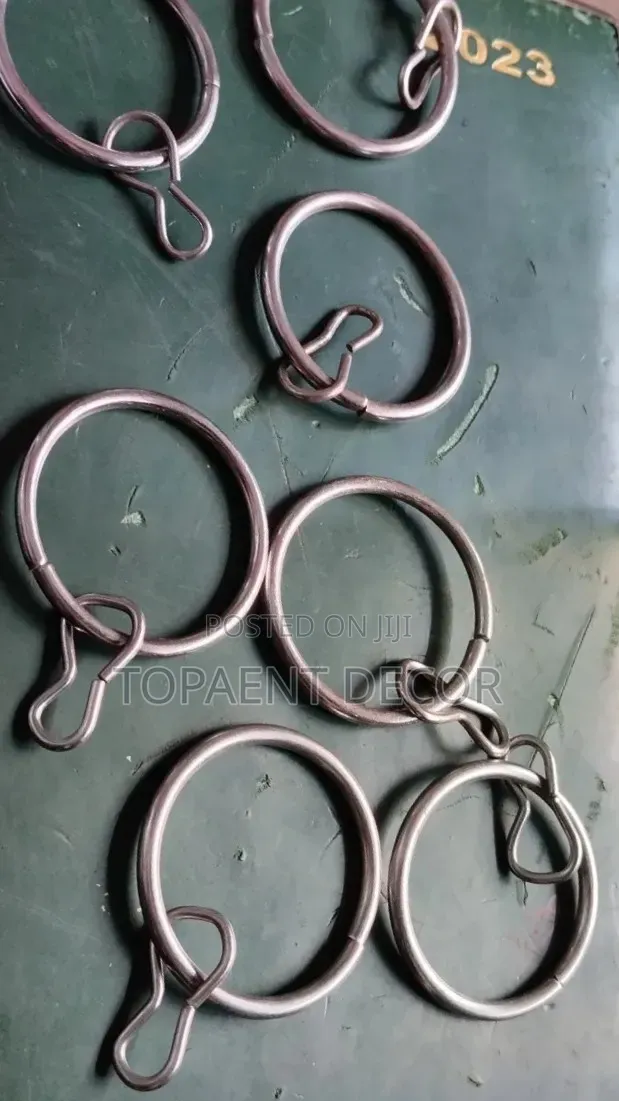 Curtains Metallic Rings Available