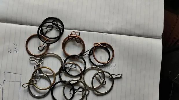 Curtains Metallic Rings Available