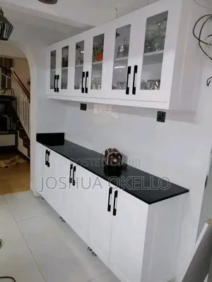 Kitchen Cabinets,glass Doors and Solid