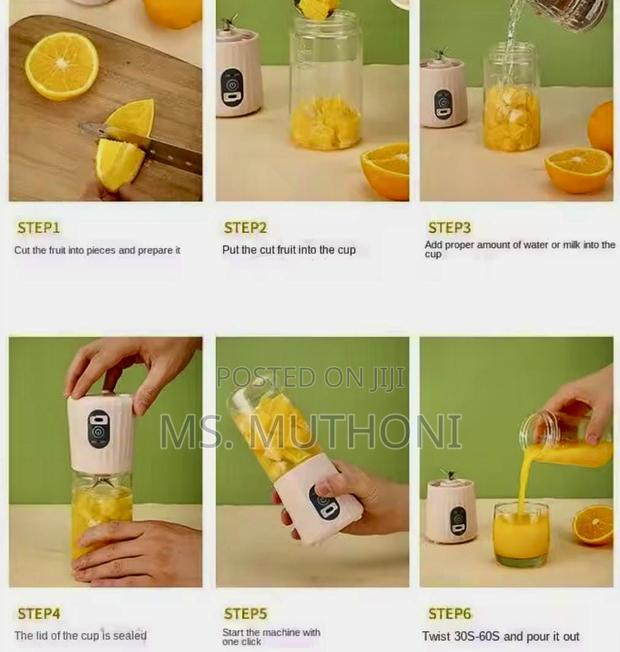 Rechargeable Portable Juicing Cup / Blender - thumbnail 2
