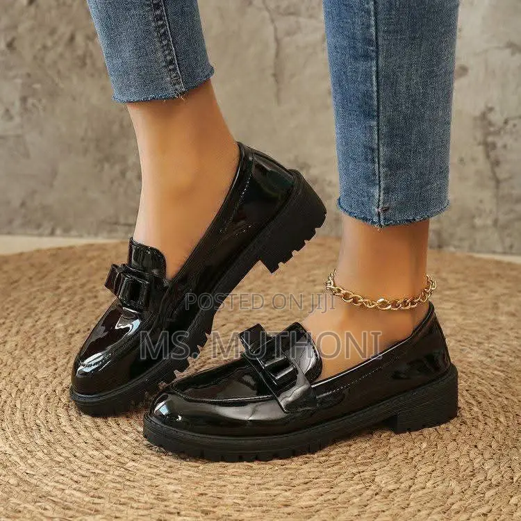 Ladies Wetlook Brogues Sizes 37 - 43
