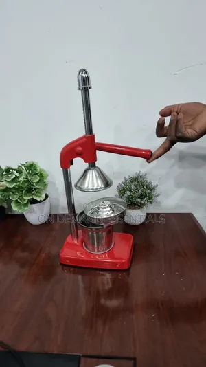 Heavy Duty Metallic Manual Citrus Juicer Stand Machine