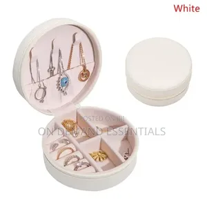 Portable Travel Storage Organizer Jewelry Case