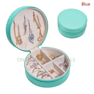 Portable Travel Storage Organizer Jewelry Case