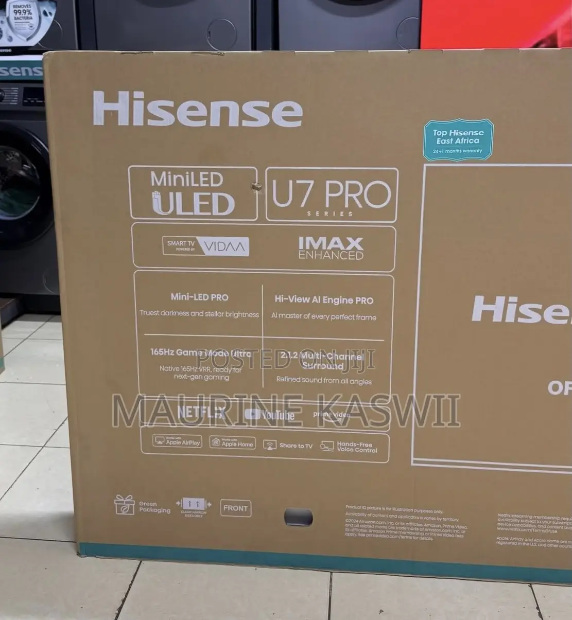 Hisense 65” Uled Miniled 65 U7 Pro