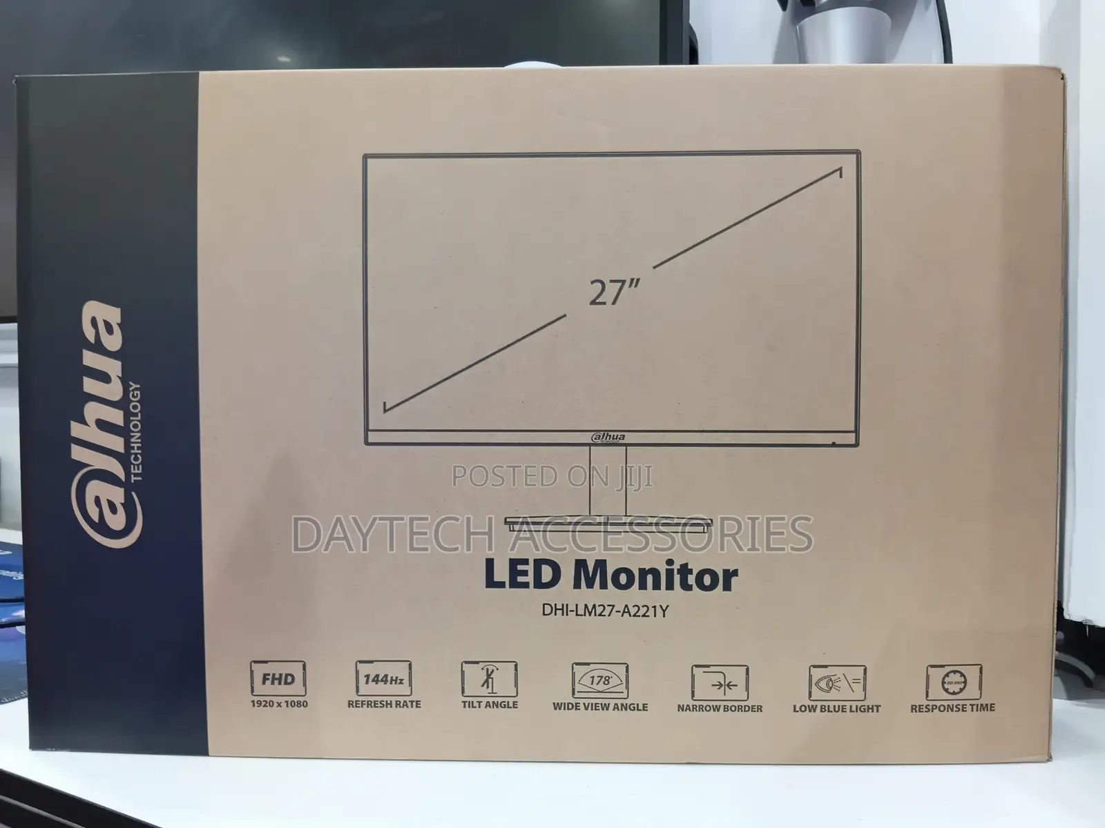 This Is a Dahua 27-Inch LED Monitor (Model DHI-LM27-A221Y),