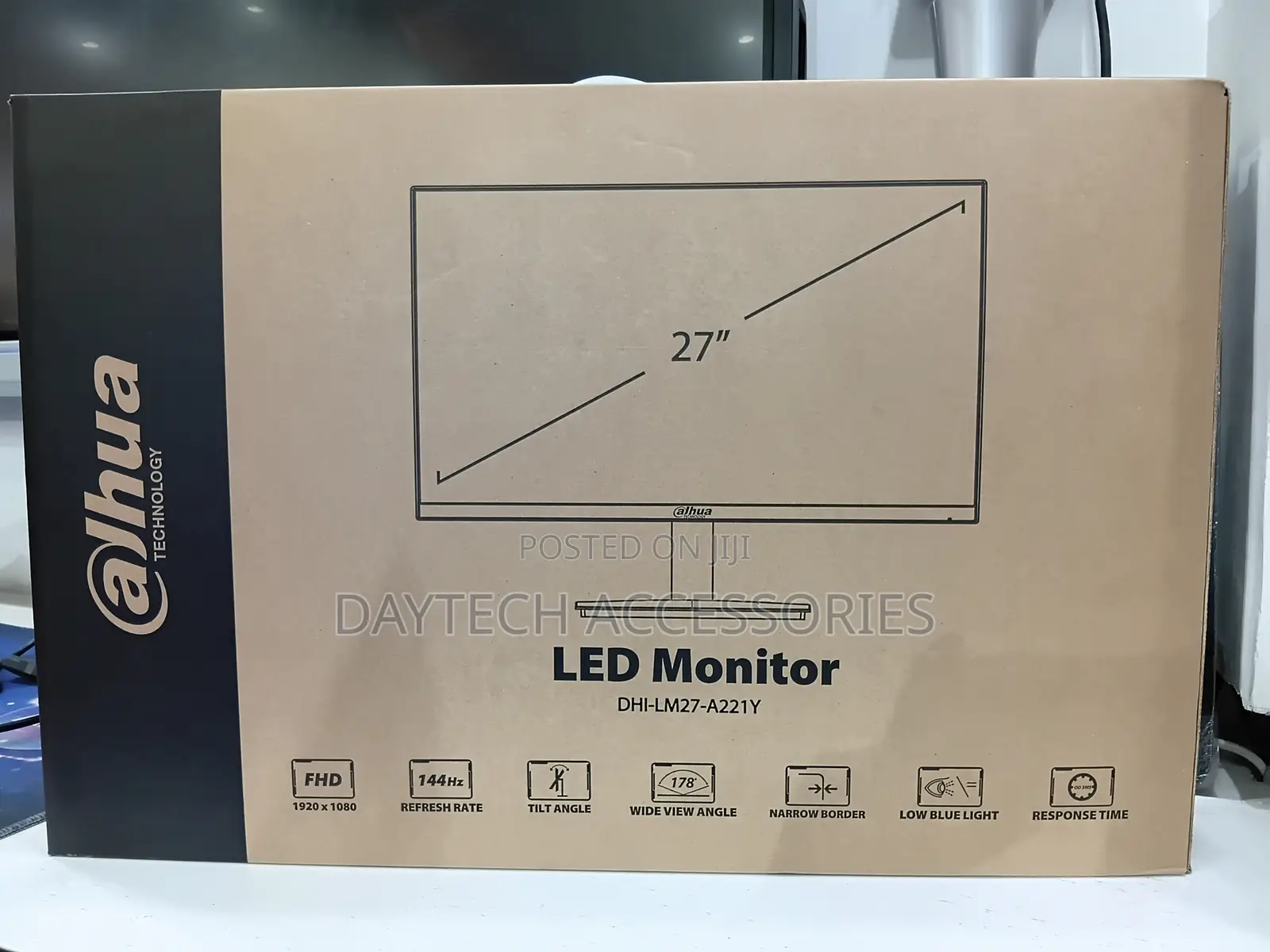 This Is a Dahua 27-Inch LED Monitor (Model DHI-LM27-A221Y),