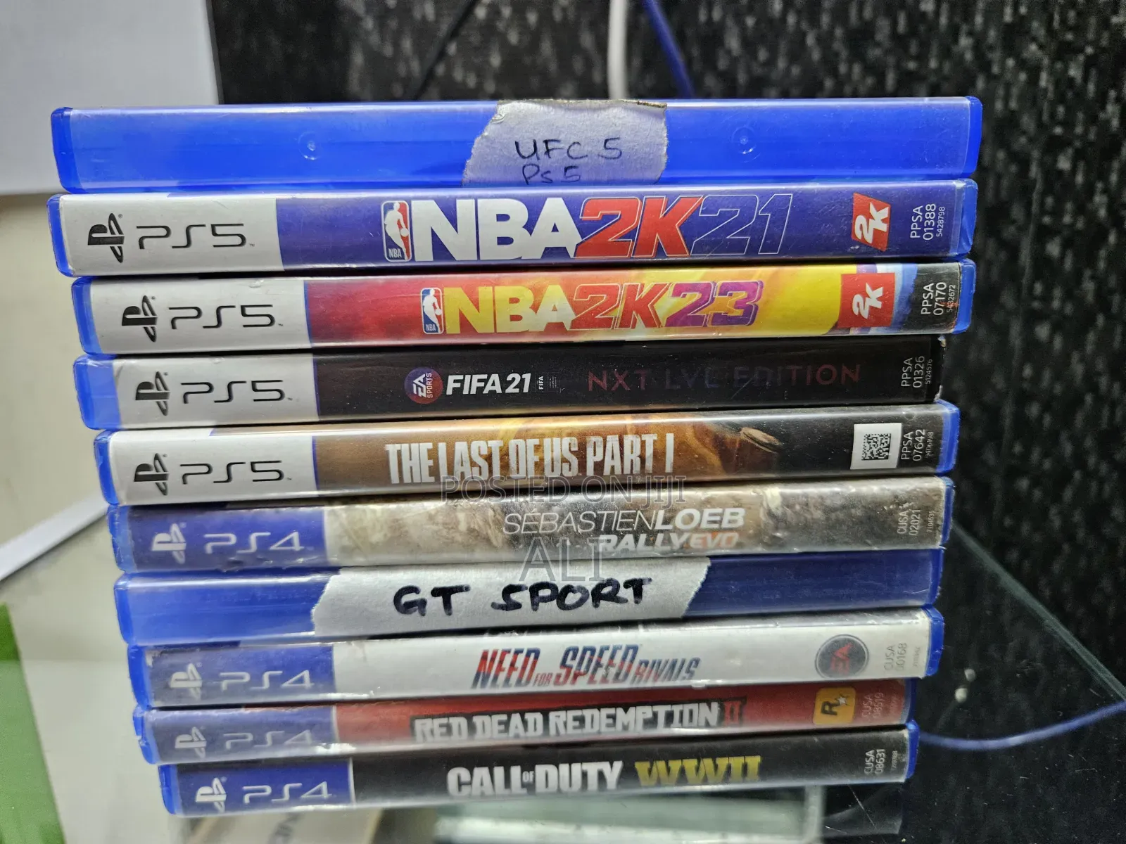 Ps4 Used Games Available From 999ksh "Fc26, Gta5, Gt , Injustice Etc