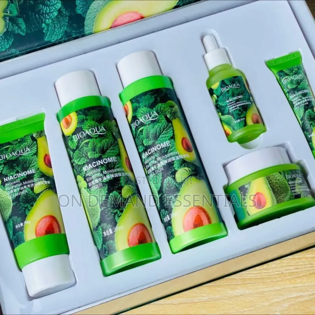 6-Piece Bioqua Avocado Skincare Set