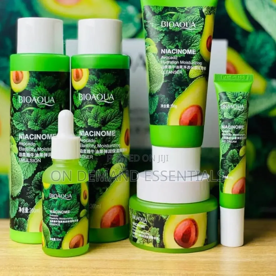 6-Piece Bioqua Avocado Skincare Set